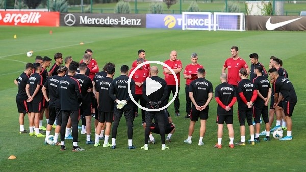 A Milli Takım, Riva'da hazırlıklarını sürdürüyor