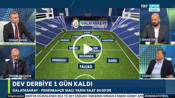 Senad Ok: "Fenerbahçe, Galatasaray  derbisini fırsat olarak görüyor"
