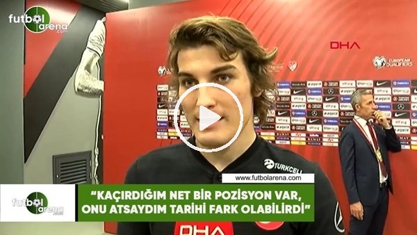 Çağlar Söyüncü: "Kaçırdığım net bir pozisyon var, onu atsaydım tarihi fark olabilirdi"