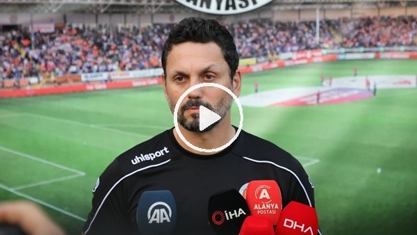 Erol Bulut: "Lider olmak güzel bir duygu ama sadece 3 maç oynadık"