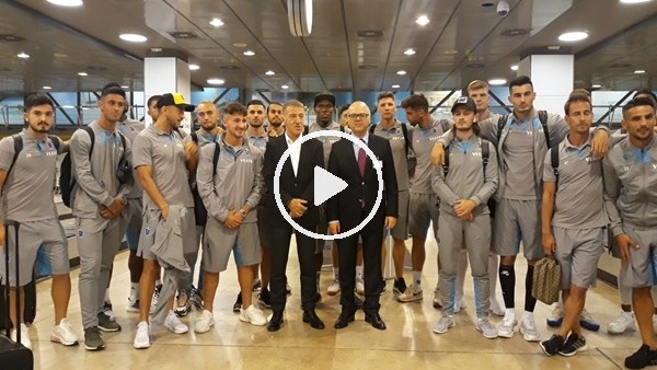 Trabzonspor kafilesi Getafe'de