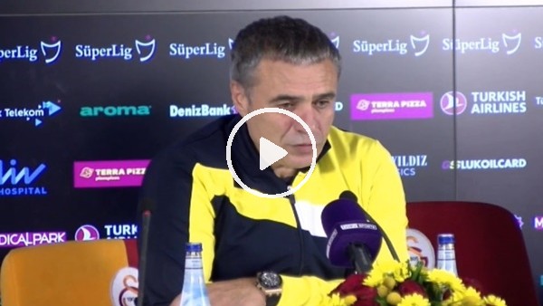 Ersun Yanal: "Gole yakın olan taraf Fenerbahçe'ydi"