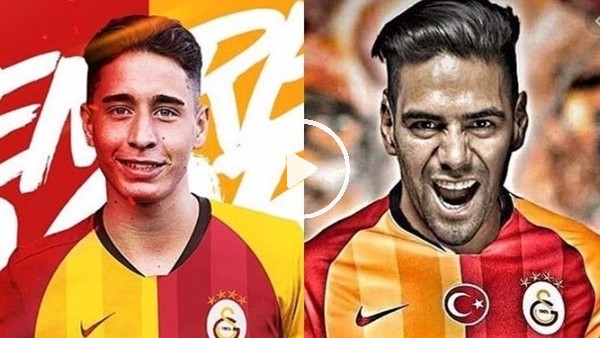 Falcao ve Emre Mor'dan derbi paylaşımı