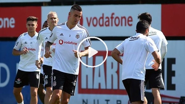 Beşiktaş, Trabzonspor maçı hazırlıklarını sürdürdü