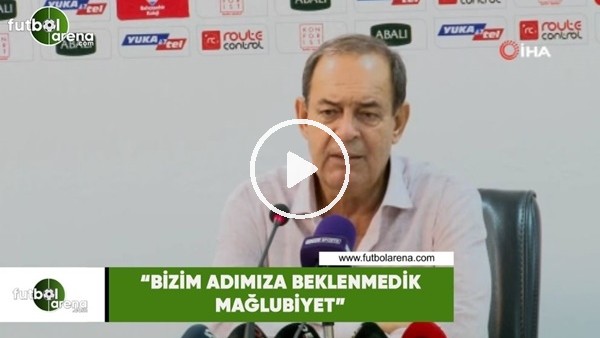 Yücel İldiz: "Bizim adımıza beklenmedik mağlubiyet"