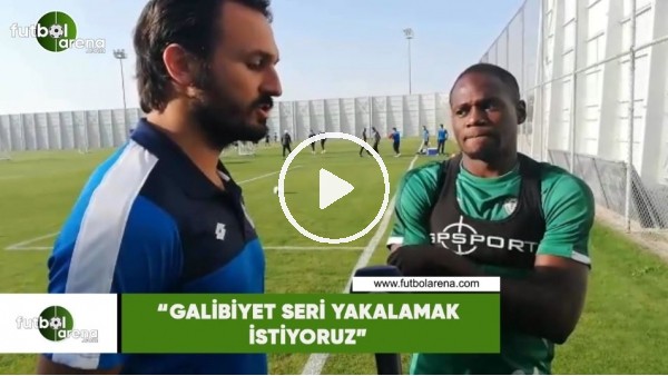 Farouk Miya: "Galibiyet serisi yakalamak istiyoruz"