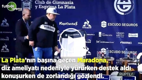 Maradona'nın zor anları