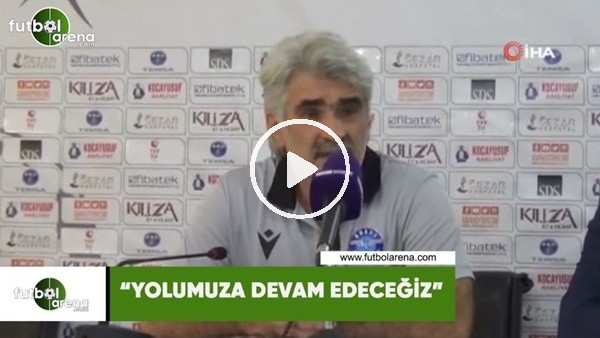 Uğur Tütüneker: "Yolumuza devam edeceğiz"