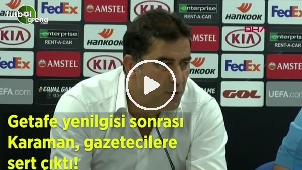 Ünal Karaman, gazetecilere sert çıktı!