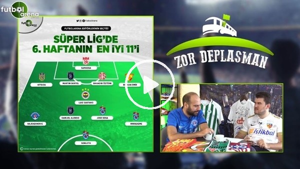 Süper Lig'de 6. haftanın en iyi 11'i