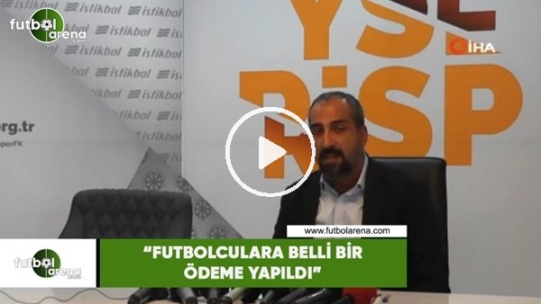 Mustafa Tokgöz: "Futbolculara belli bir ödeme yapıldı"