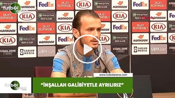 Abdulkadir Parmak: "İnşallah galibiyetle ayrılırız"