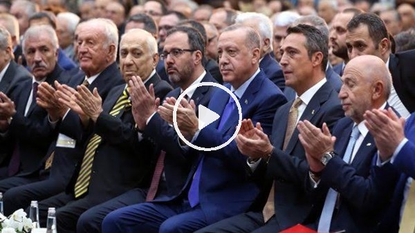 Fenerbahçe'nin Cmuhurbaşkanı Erdoğan için hazırladığı klip