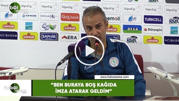 İsmail Kartal: "Ben buraya boş kağıda imza atarak geldim"