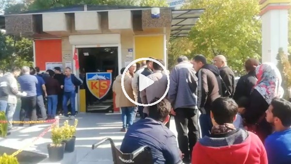 Kayserispor'dan Fenerbahçe maçına yoğun ilgi
