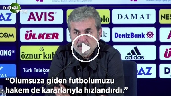 Aykut Kocaman: "Olumsuza giden futboluzu hakem de kararlarıyla hızlandırdı"