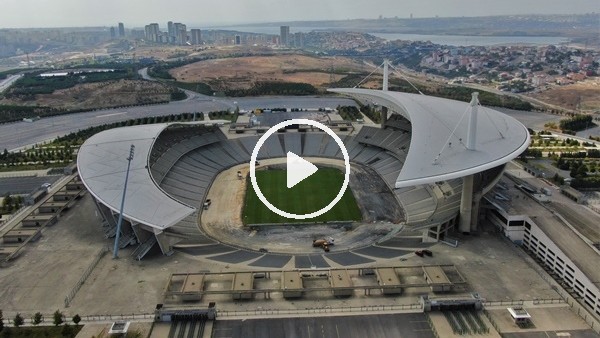 Atatürk Olimpiyat Stadı, Devler Ligi Finali için hazırlanıyor