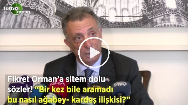 Ahmet Nur Çebi'den Fikret Orman'a sitem: "Bir kez bile aramadı bu nasıl ağabey-kardeş ilişkisi?"