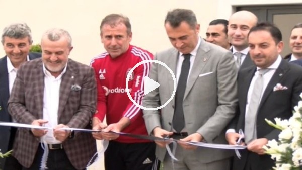 Beşiktaş Yusuf Tunaoğlu Futbol Yönetim Merkezi açılışı yapıldı