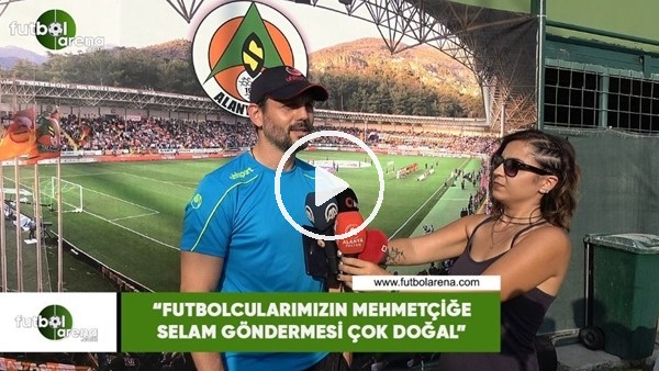 Erol Bulut: "Futbolcularımızın Mehmetçiğimize selam göndermeleri çok doğal"