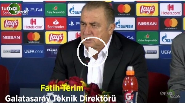 Fatih Terim: "Tek sorun atamamak"