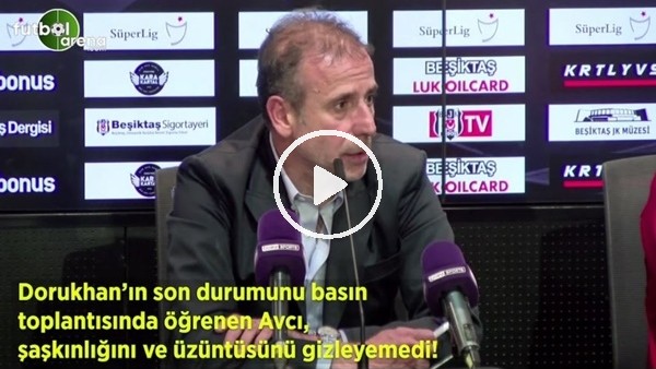 Abdullah Avcı'nın Dorukhan üzüntüsü