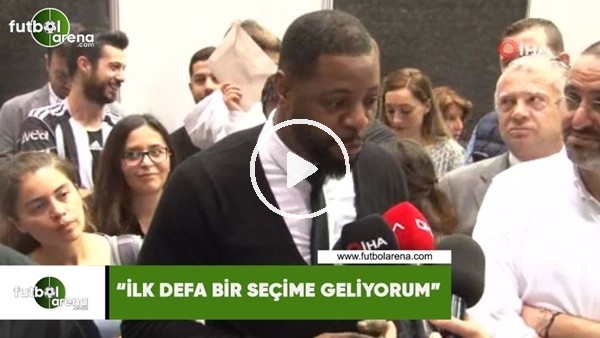 Pascal Nouma: "İlk defa bir seçime katılıyorum"
