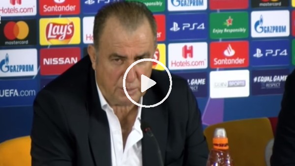 Fatih Terim'in PSG maçı sonrası açıklamaları