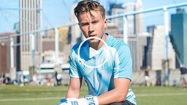 Klinsmann'ın oğlu kalecilikte hünerlerini sergledi