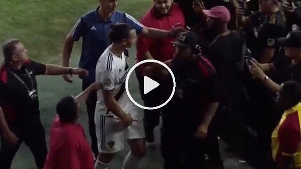 İbrahimovic'ten skandal hareket
