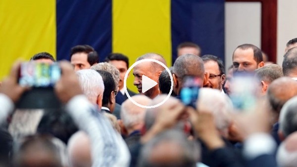 Cumhurbaşkanı Erdoğan, Fenerbahçe Divan Kurulu'na geldi