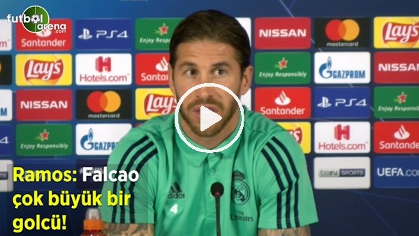 Ramos: "Falcao büyük bir golcü"