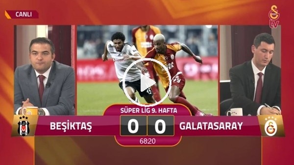 Umut Nayir'in golünde GS TV spikerleri