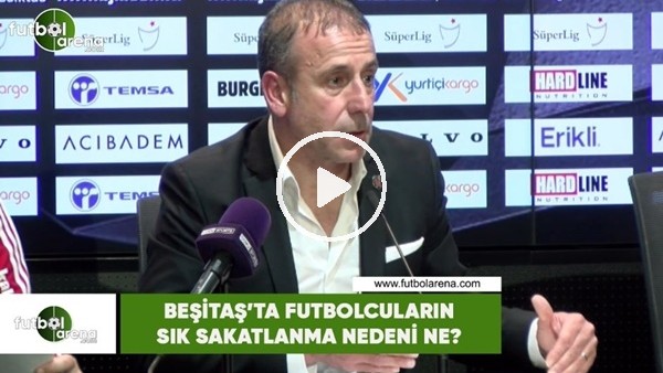 Beşiktaş'ta futbolcuların sık sakatlanma nedeni ne?