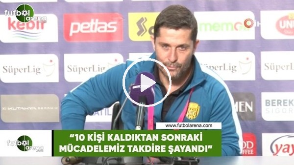 Hayrettin Aksoy: "10 kili kaldıktan sonraki mücadeemiz takdire şayandı"
