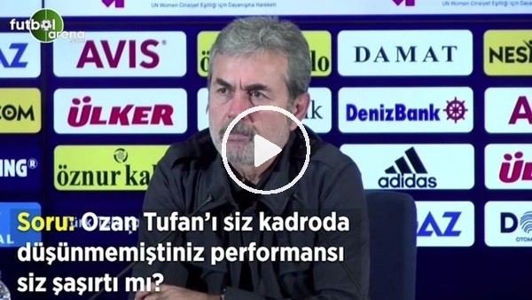 Aykut Kocaman'dan Ozan Tufan sorusuna: "Cevep vermeyeceğm gerek yok"