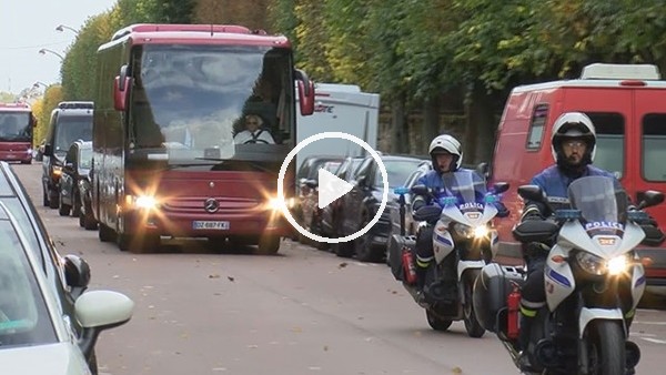 A Milli Takım için Fransa'da yoğun güvenlik önemleri