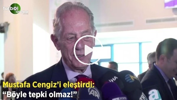 Faruk Süren, Mustafa Cengiz'i eleştirdi: "Böyle tepki olmaz!"