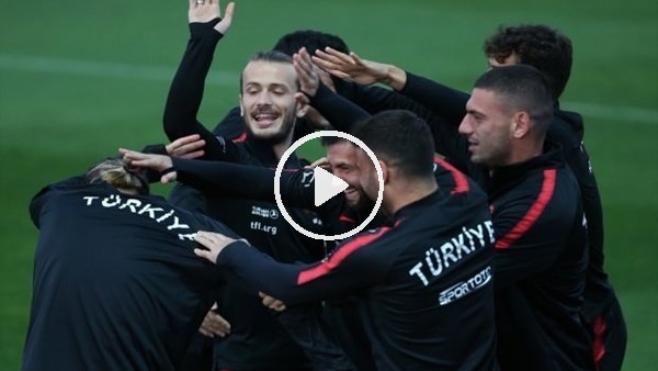 A Milli Takım, İzlanda maçı hazırlıklarına başladı