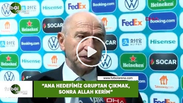 Nihat Özdemir: "Ana hedefimiz gruptan çıkmak, sonra Allah Kerim"