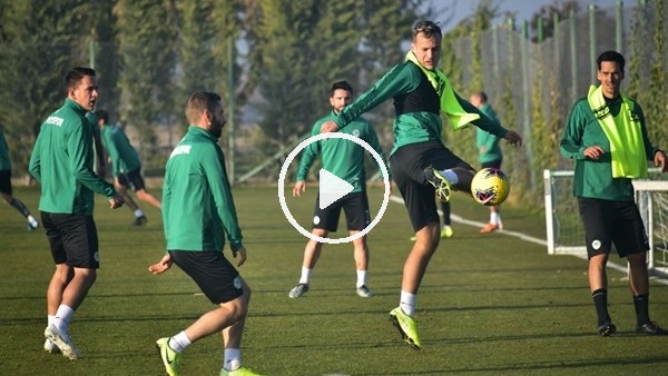 Konyaspor'da Beşiktaş maçı hazırlıkları