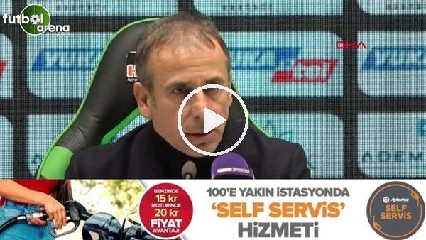 Abdullah Avcı: "Tamamen değil ama oyun içinde memnun olduğum durumlar var"