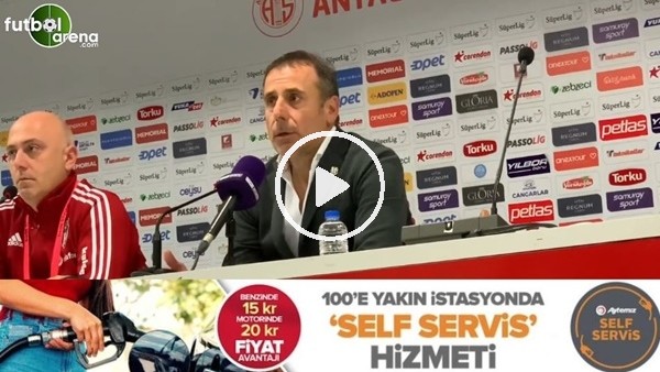 Abdullah Avcı: "Oyuncu kazanırken de mutlu olamıyorsa bu çok değerli"