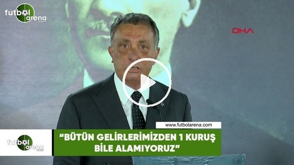 Ahmet Nur Çebi: "Bütün gelirlerimizden 1 kuruş bile alamıyoruz"