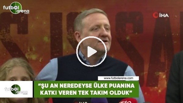 Göksel Gümüşdağ: "Şu an neredeyse ülke puanına katkı veren tek takım olduk"