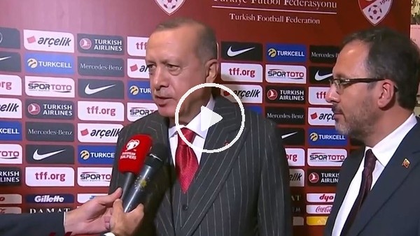 Cumhurbaşkanı Erdoğan:  "Milletimiz için hayırlı olsun temennisinde bulunuyorum"