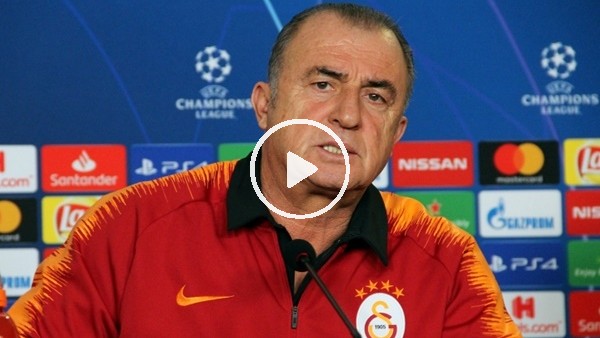 Fatih Terim, Real Madrid maçı öncesi basın toplantısı düzenledi