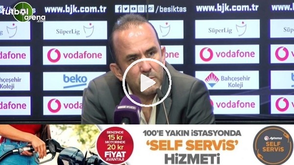Mehmet Özdilek: "Diaby'nin pozisyonuna hakem kırmızı kart verse itiraz etme şansımız yok"