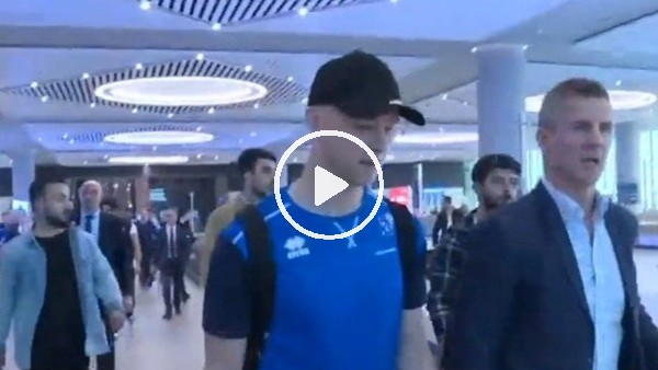  İzlanda Milli Takımı, İstanbul'a geldi