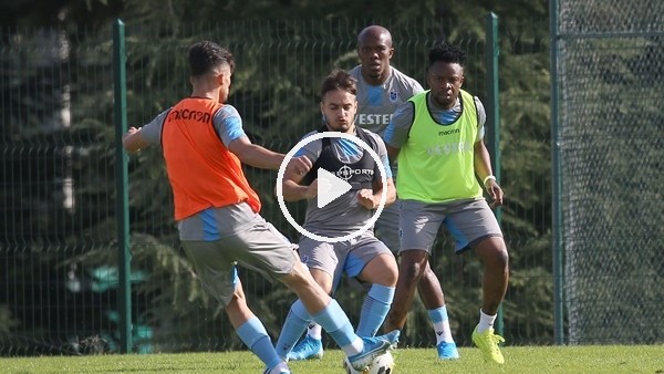 Trabzonspor'da Krasnodar maçı hazırlıkları